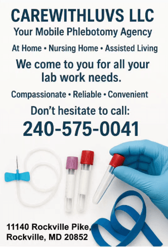 CAREWITHLUVS LLC - Your Mobile Phlebotomy Agency